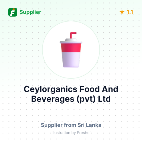 Ceylorganics Food And Beverages (pvt) Ltd  – summary card, no photo uploaded yet