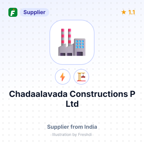 Chadaalavada Constructions P Ltd – summary card, no photo uploaded yet