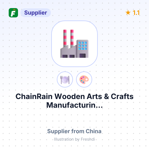 ChainRain Wooden Arts & Crafts Manufacturin... – summary card, no photo uploaded yet