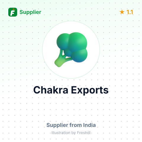 Chakra Exports – summary card, no photo uploaded yet