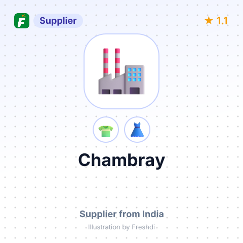 Chambray – summary card, no photo uploaded yet