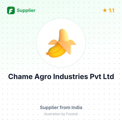 Chame Agro Industries Pvt Ltd  – summary card, no photo uploaded yet