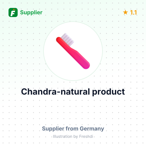Chandra-natural product – summary card, no photo uploaded yet