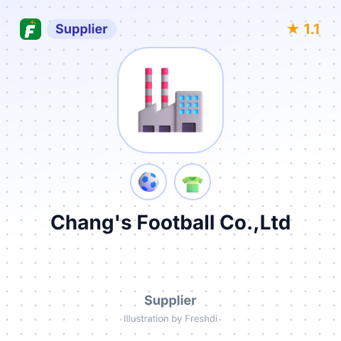Chang's Football Co.,Ltd – summary card, no photo uploaded yet