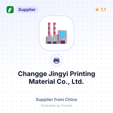 Changge Jingyi Printing Material Co., Ltd. – summary card, no photo uploaded yet