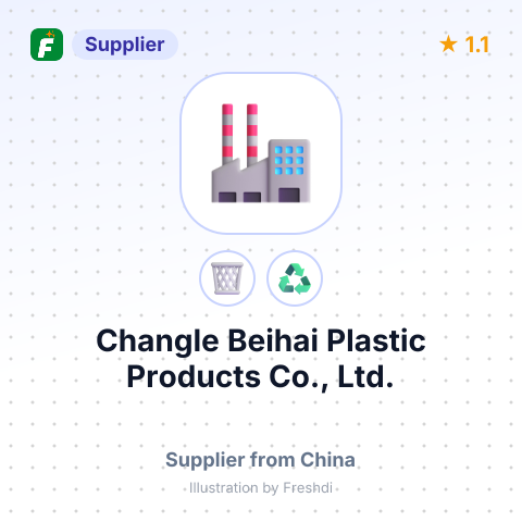 Changle Beihai Plastic Products Co., Ltd. – summary card, no photo uploaded yet