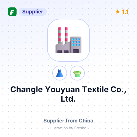Changle Youyuan Textile Co., Ltd. – summary card, no photo uploaded yet