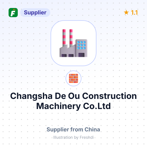 Changsha De Ou Construction Machinery Co.Ltd – summary card, no photo uploaded yet