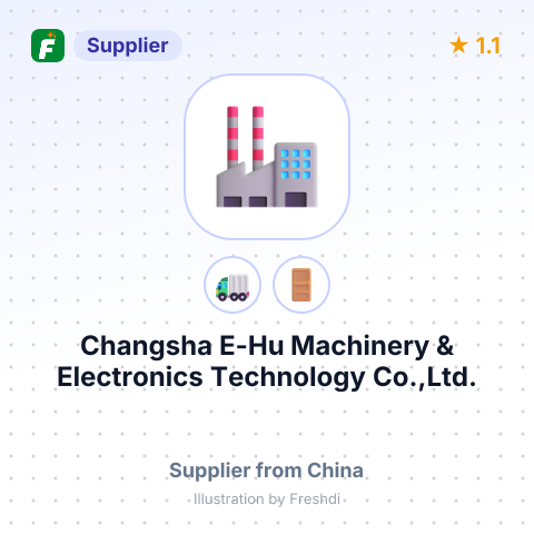 Changsha E-Hu Machinery & Electronics Technology Co.,Ltd. – summary card, no photo uploaded yet