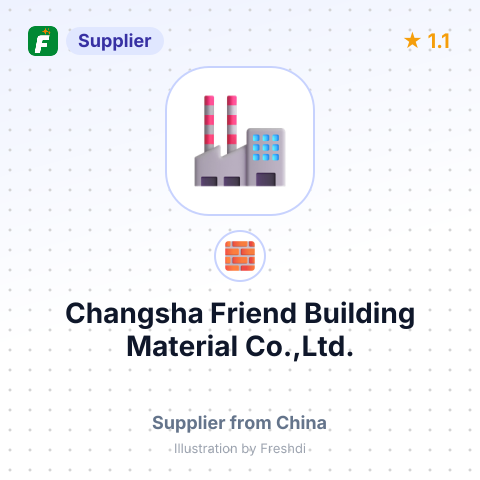 Changsha Friend Building Material Co.,Ltd. – summary card, no photo uploaded yet