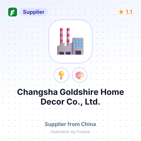 Changsha Goldshire Home Decor Co., Ltd. – summary card, no photo uploaded yet
