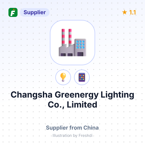 Changsha Greenergy Lighting Co., Limited – summary card, no photo uploaded yet