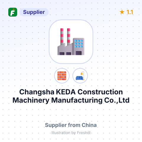 Changsha KEDA Construction Machinery Manufacturing Co.,Ltd – summary card, no photo uploaded yet