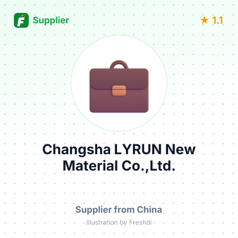 Changsha LYRUN New Material Co.,Ltd. – summary card, no photo uploaded yet