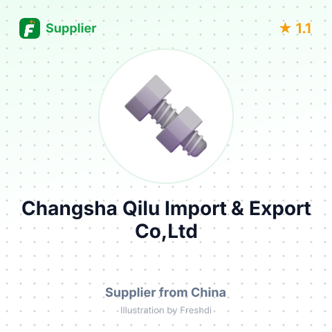 Changsha Qilu Import & Export Co,Ltd – summary card, no photo uploaded yet