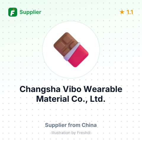 Changsha Vibo Wearable Material Co., Ltd. – summary card, no photo uploaded yet