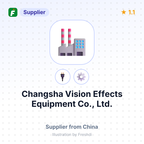 Changsha Vision Effects Equipment Co., Ltd. – summary card, no photo uploaded yet