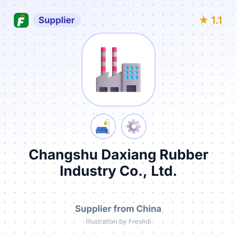Changshu Daxiang Rubber Industry Co., Ltd. – summary card, no photo uploaded yet