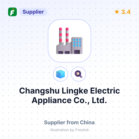 Changshu Lingke Electric Appliance Co., Ltd. – summary card, no photo uploaded yet