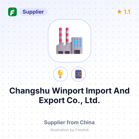 Changshu Winport Import And Export Co., Ltd. – summary card, no photo uploaded yet