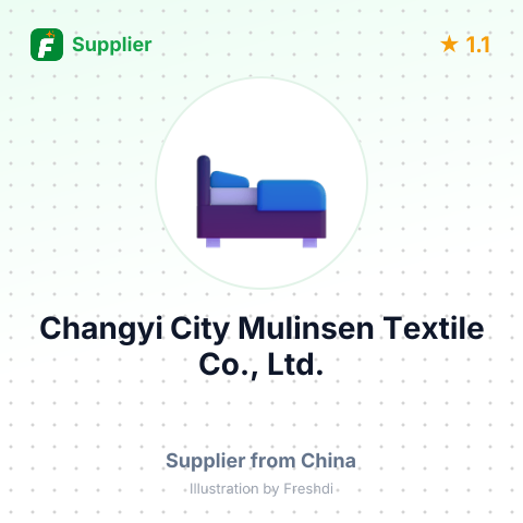 Changyi City Mulinsen Textile Co., Ltd. – summary card, no photo uploaded yet