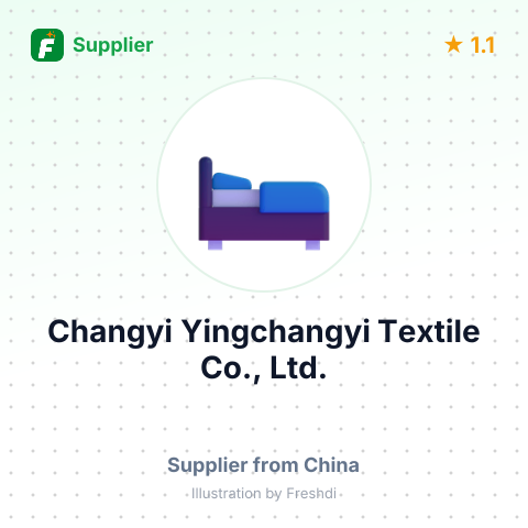 Changyi Yingchangyi Textile Co., Ltd. – summary card, no photo uploaded yet