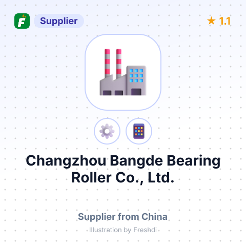 Changzhou Bangde Bearing Roller Co., Ltd. – summary card, no photo uploaded yet