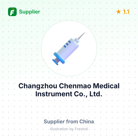 Changzhou Chenmao Medical Instrument Co., Ltd. – summary card, no photo uploaded yet