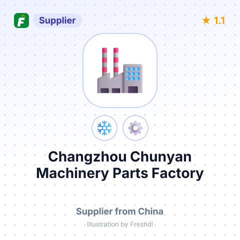 Changzhou Chunyan Machinery Parts Factory – summary card, no photo uploaded yet