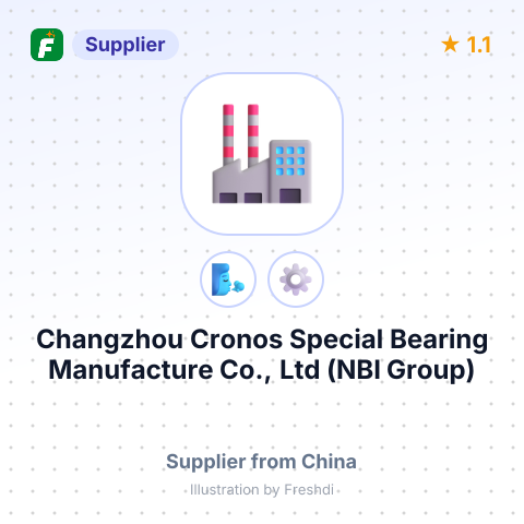 Changzhou Cronos Special Bearing Manufacture Co., Ltd (NBI Group) – summary card, no photo uploaded yet