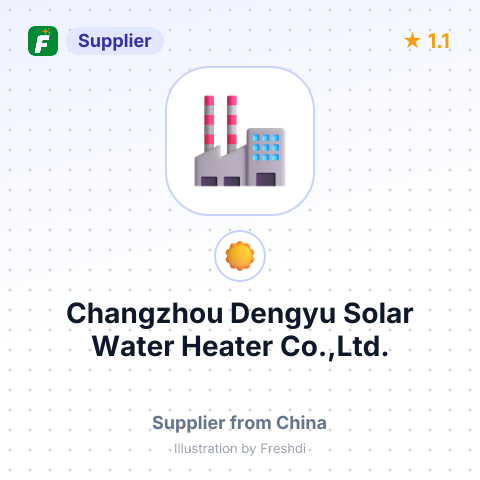Changzhou Dengyu Solar Water Heater Co.,Ltd. – summary card, no photo uploaded yet
