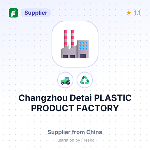 Changzhou Detai PLASTIC PRODUCT FACTORY – summary card, no photo uploaded yet