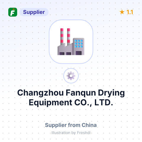 Changzhou Fanqun Drying Equipment CO., LTD. – summary card, no photo uploaded yet