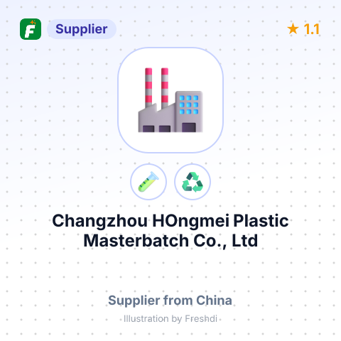 Changzhou HOngmei Plastic Masterbatch Co., Ltd – summary card, no photo uploaded yet