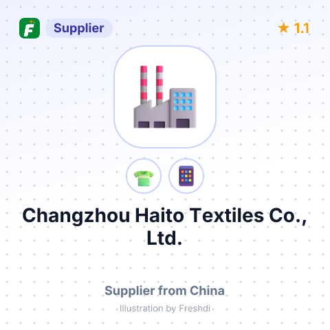 Changzhou Haito Textiles Co., Ltd. – summary card, no photo uploaded yet