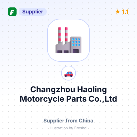 Changzhou Haoling Motorcycle Parts Co.,Ltd – summary card, no photo uploaded yet