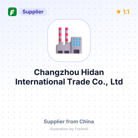 Changzhou Hidan International Trade Co., Ltd – summary card, no photo uploaded yet