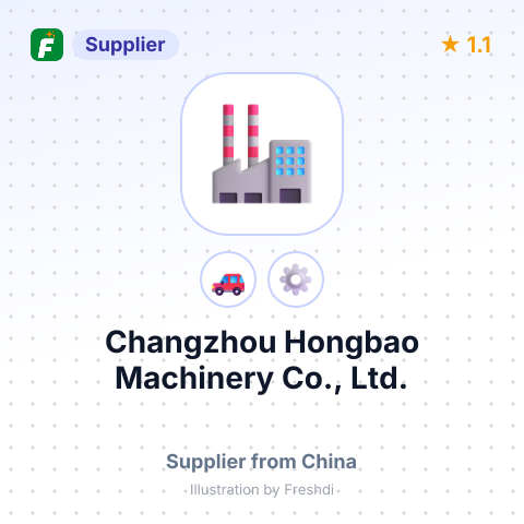 Changzhou Hongbao Machinery Co., Ltd. – summary card, no photo uploaded yet