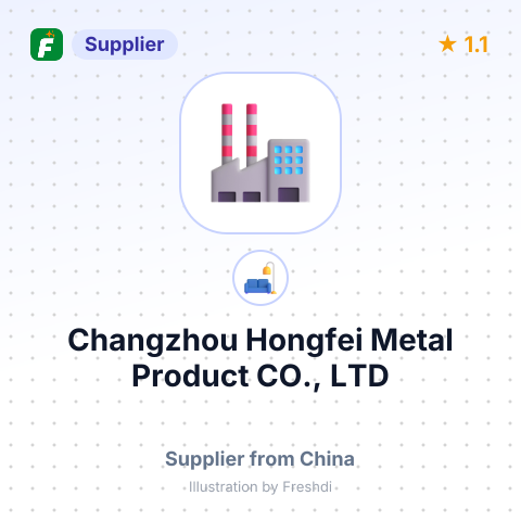 Changzhou Hongfei Metal Product CO., LTD – summary card, no photo uploaded yet
