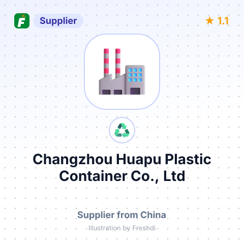 Changzhou Huapu Plastic Container Co., Ltd – summary card, no photo uploaded yet