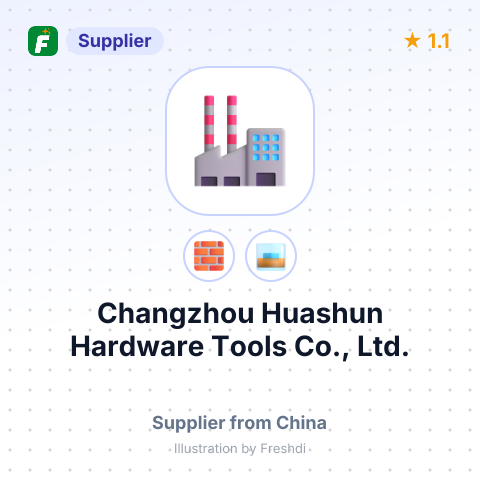 Changzhou Huashun Hardware Tools Co., Ltd. – summary card, no photo uploaded yet
