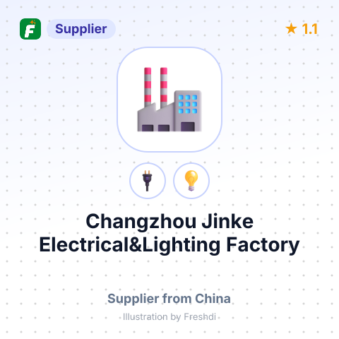 Changzhou Jinke Electrical&Lighting Factory – summary card, no photo uploaded yet