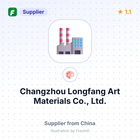 Changzhou Longfang Art Materials Co., Ltd. – summary card, no photo uploaded yet
