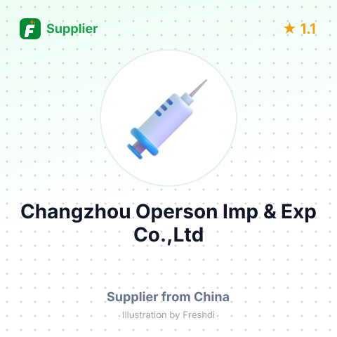 Changzhou Operson Imp & Exp Co.,Ltd – summary card, no photo uploaded yet