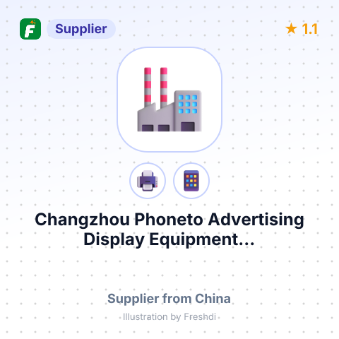 Changzhou Phoneto Advertising Display Equipment... – summary card, no photo uploaded yet