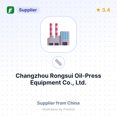Changzhou Rongsui Oil-Press Equipment Co., Ltd. – summary card, no photo uploaded yet