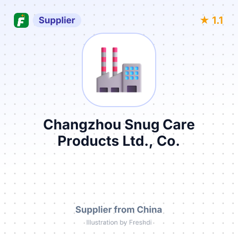Changzhou Snug Care Products Ltd., Co. – summary card, no photo uploaded yet