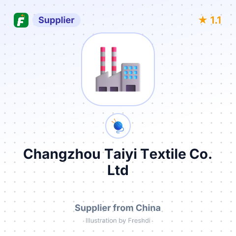 Changzhou Taiyi Textile Co. Ltd – summary card, no photo uploaded yet