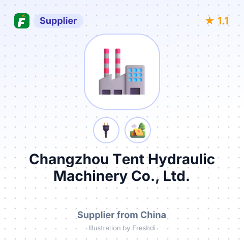 Changzhou Tent Hydraulic Machinery Co., Ltd. – summary card, no photo uploaded yet