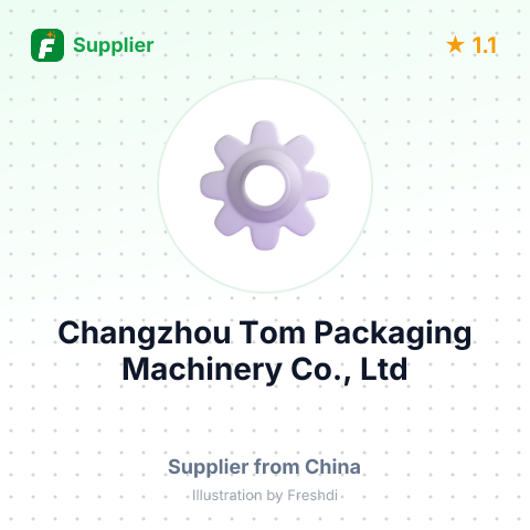 Changzhou Tom Packaging Machinery Co., Ltd – summary card, no photo uploaded yet